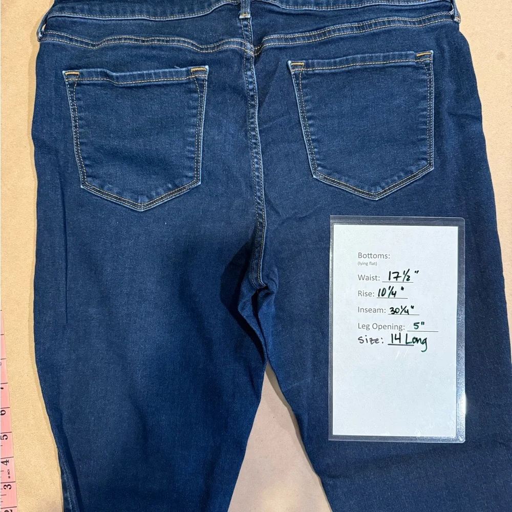 Old Navy Rockstar Super Skinny 14 Long - Picture 3 of 7